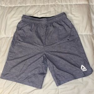 MENS gray Reebok shorts